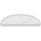 Ekena Millwork Elliptical 3 Spoke Architectural Grade PVC Combination Pediment, 84"W x 27-7/8"H x 2-3/4"P PEDPC084X280ELL03 - alternate 2